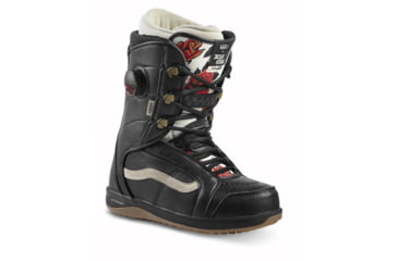 Image of Vans Ferra Pro Snowboard Boots - Womens, Black/Marshmallow, 8 US, VN0A3TFRT16-8