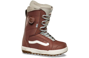 Image of Vans Ferra Pro Snowboarding Boots - Womens, Henna/Marshmallow, 9.5 US, VN0A3TFR-0DC-9.5