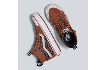 Image of Vans Fu SK8-HI MTE-2 Shoes, Chipmunk/Leopard, 6, VN0007NKA0A1-M-6