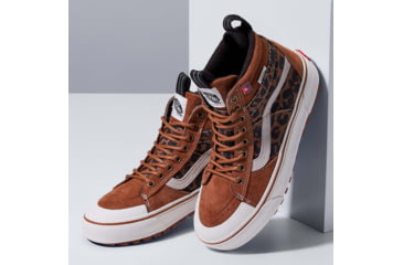 Image of Vans Fu SK8-HI MTE-2 Shoes, Chipmunk/Leopard, 6, VN0007NKA0A1-M-6