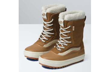 Image of Vans Fu Standard Zip Snow MTE Shoes - Womens, Chipmunk/Marshmallow, 8, VN0A5JI5GWU1-M-8