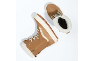 Image of Vans Fu Standard Zip Snow MTE Shoes - Womens, Chipmunk/Marshmallow, 8, VN0A5JI5GWU1-M-8