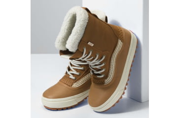 Image of Vans Fu Standard Zip Snow MTE Shoes - Womens, Chipmunk/Marshmallow, 8, VN0A5JI5GWU1-M-8