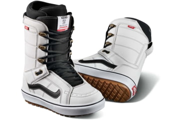 Image of Vans Hi-Standard OG Shoes - Womens, White/Black, 8.5, VN0A3TFSYB21-M-8.5