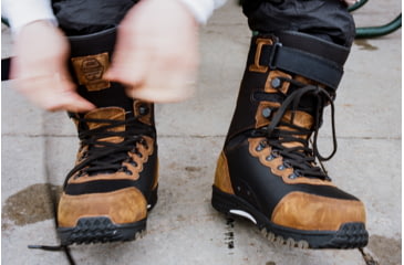 Image of Vans Infuse Snowboard Boots - Mens, Brown/Black, 13 US, VN0A3DILT0Z-13