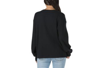 Image of Vans Lorraine Thermal Top - Womens, Black, Large, VN0A3T7KBLK-Large
