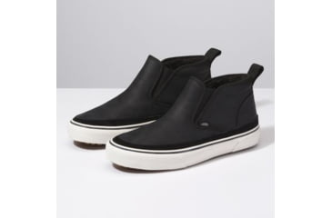 Image of Vans Mid Slip SF MTE Winter Shoes, Black/Marshmallow , Mens 9.5 US, Womens 11 US, VN0A3ZCA1KP-9-5-US-11-US