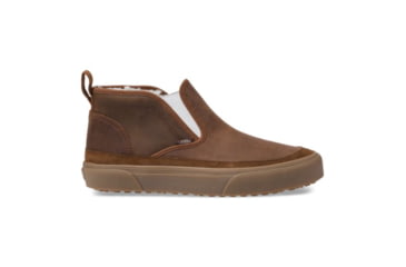 Image of Vans Mid Slip SF MTE Winter Shoes, Dachshund/Medium Gum , Mens 9.5 US, Womens 11 US, VN0A3ZCAUMS-9-5-US-11-US