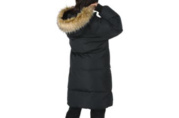 Image of Vans Pullman Faux Fur Puffer MTE Jacket - Womens, Black, Medium, VN0A3T8HBLK-Medium