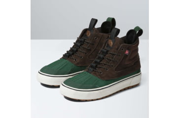 Image of Vans Sk8-Hi Del Pato MTE-2 Shoes, Brown/Green, 10, VN0A5JMNBGS1-M-10