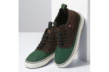Image of Vans Sk8-Hi Del Pato MTE-2 Shoes, Brown/Green, 10, VN0A5JMNBGS1-M-10