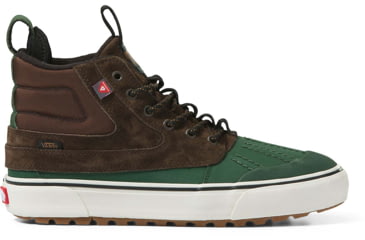 Image of Vans Sk8-Hi Del Pato MTE-2 Shoes, Brown/Green, 10, VN0A5JMNBGS1-M-10