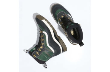 Image of Vans Snow-Kicker Gore-Tex MTE 3 Shoes - Mens, Arthur Longo Green/Black, 11, VN0A4UV22031-M-11