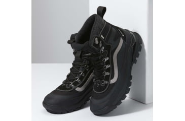 Image of Vans Snow-Kicker Gore-Tex MTE 3 Shoes - Mens, Black/Grey, 10, VN0A4UV2N421-M-10