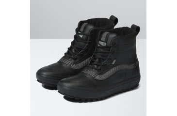 Image of Vans Standard Mid Snow MTE Shoes, Black/Reflective, 10.5, VN0A5JHZBRF1-M-10.5
