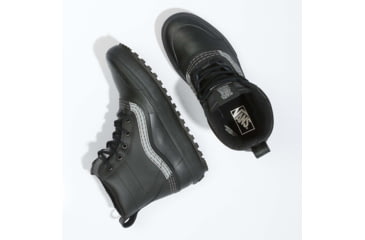 Image of Vans Standard Mid Snow MTE Shoes, Black/Reflective, 10.5, VN0A5JHZBRF1-M-10.5