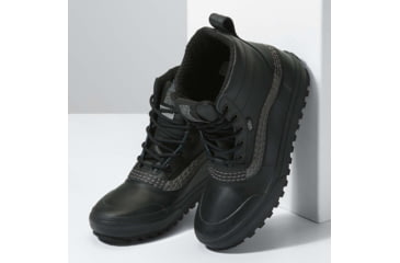 Image of Vans Standard Mid Snow MTE Shoes, Black/Reflective, 10.5, VN0A5JHZBRF1-M-10.5