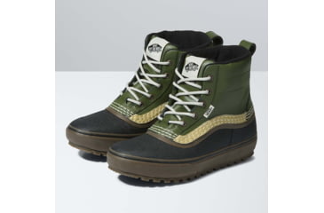Image of Vans Standard Mid Snow MTE Shoes, Green/Gum, 10, VN0A5JHZ17P1-M-10