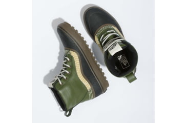 Image of Vans Standard Mid Snow MTE Shoes, Green/Gum, 10, VN0A5JHZ17P1-M-10