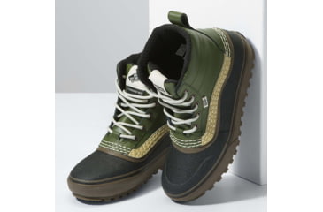 Image of Vans Standard Mid Snow MTE Shoes, Green/Gum, 10, VN0A5JHZ17P1-M-10