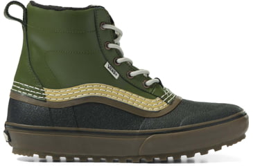 Image of Vans Standard Mid Snow MTE Shoes, Green/Gum, 10, VN0A5JHZ17P1-M-10