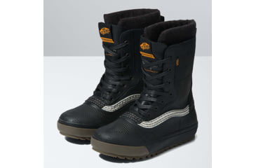 Image of Vans Standard Zip Snow MTE Shoes, Black/Dark Gum, 10, VN0A5JI539L1-M-10