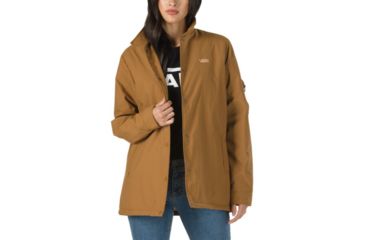 Image of Vans Thanks Coach Sherpa MTE Jacket - Womens, Rubber, Small, VN0A3PDNRBT-Small