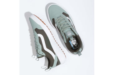 Image of Vans Ultrarange Exo Shoes, Green Milieu/True White, 12, VN0A4U1KBAI1-12