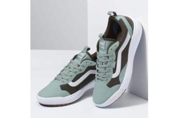 Image of Vans Ultrarange Exo Shoes, Green Milieu/True White, 12, VN0A4U1KBAI1-12