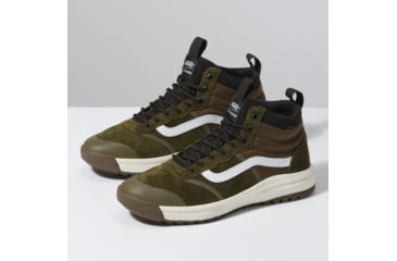 Image of Vans Ultrarange Hi DL MTE Shoes, Beech/Black, Mens 3.5, Womens 5, VN0A4BU5XNB-BLACK-3.5