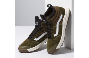 Image of Vans Ultrarange Hi DL MTE Shoes, Beech/Black, Mens 3.5, Womens 5, VN0A4BU5XNB-BLACK-3.5