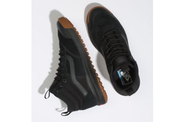 Image of Vans Ultrarange Hi DL MTE Shoes, Black/Black, Mens 5, Womens 6.5, VN0A4BU5DW8-BLACK-5