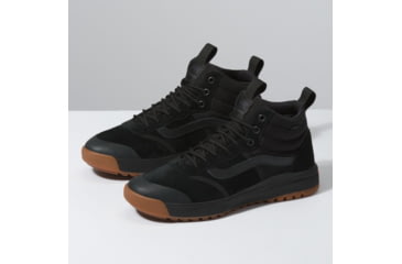 Image of Vans Ultrarange Hi DL MTE Shoes, Black/Black, Mens 5, Womens 6.5, VN0A4BU5DW8-BLACK-5
