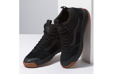 Image of Vans Ultrarange Hi DL MTE Shoes, Black/Black, Mens 5, Womens 6.5, VN0A4BU5DW8-BLACK-5