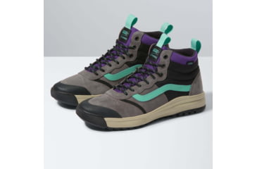 Image of Vans Ultrarange Hi Dl Mte Shoes, Pewter/Eucalyptus, 11, VN0A4BU5XV3-PE-11