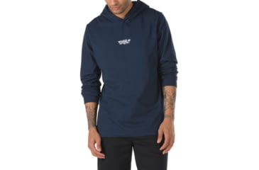 Image of Vans Van Doren Hooded Tee - Mens, Dress Blues, Small, VN0A36ZPLKZ-Small