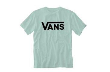 Image of Vans Vans Classic T-Shirt - Mens, Mint/Black, Extra Small, VN000GGGG1N-XSmall