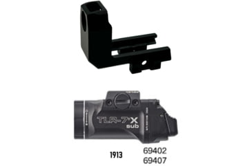 Image of Vantage Point Armory Light-Mounted Compensator - TLR-7 Sub, Taurus Gx4 Carry, Black, 40013