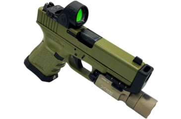 Image of Vantage Point Armory Light-Mounted Compensator - X300U-A, Glock 19/19x/23/32/45, Black, 40001