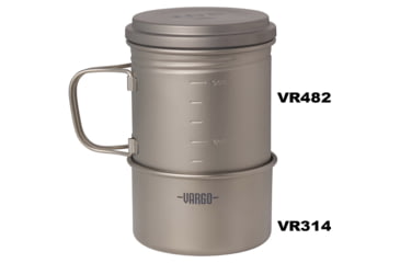 Image of Vargo Titanium Bot Bowl