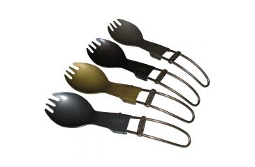 Image of Vargo Titanium Folding Spork-blue T-218