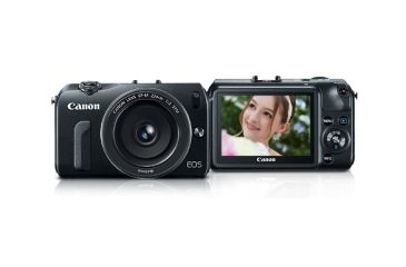 Image of Canon EOS M EF-M 22mm STM Digital SLR Camera Kit