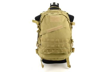 Image of J-Tech Gear D-3 MOLLE Assault Backpack, Coyote Tan PA01-0508-00 CM
