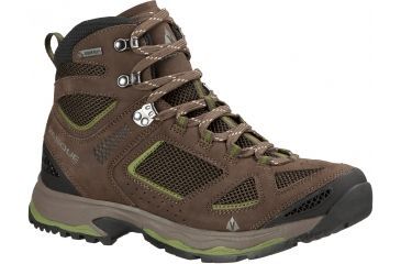 Image of Vasque Breeze III GTX Hiking Boot - Men's-Brown Olive/Pesto-Wide-9