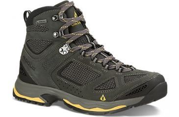 Image of Vasque Breeze III GTX Hiking Boot - Mens-Magnet/Yellow-Medium-14