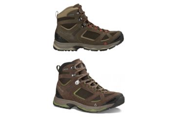 Image of Vasque Breeze III GTX Hiking Boot - Men's, Black Olive/Bungee Cord, Brown Olive/Pesto