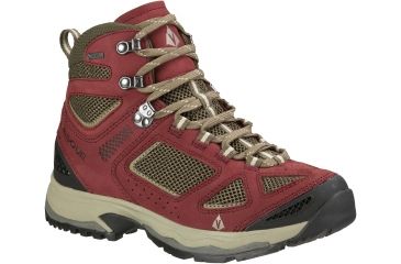 Image of Vasque Breeze III GTX Hiking Boot - Women's-Red Mahogany/Black Olive-Medium-7.5