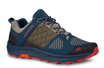 Image of Vasque Breeze LT Low GTX Hiking Shoes - Women's, Blue/Red, Medium, 7, 07357M-070