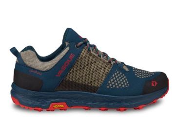 Image of Vasque Breeze LT Low GTX Hiking Shoes - Women's, Blue/Red, Medium, 7, 07357M-070