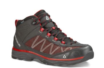 Image of Vasque Monolith Ultradry  Hiking Shoes - Men's, Black/Chili Pepper, Wide, 9 07346W 090